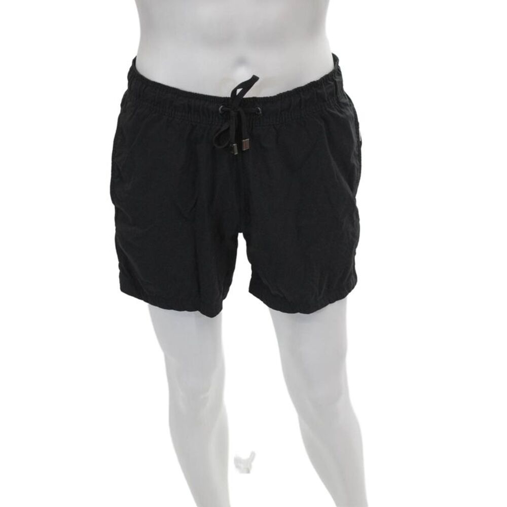 ONIA Mens Black Nylon Solid Shorts Size M
